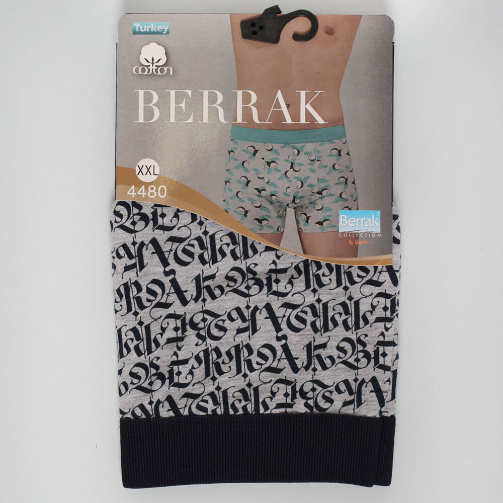 Berrak 4480 Erkek Boxer - Asorti - XXL